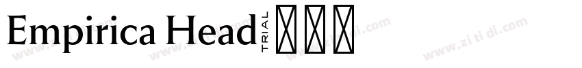 Empirica Head字体转换